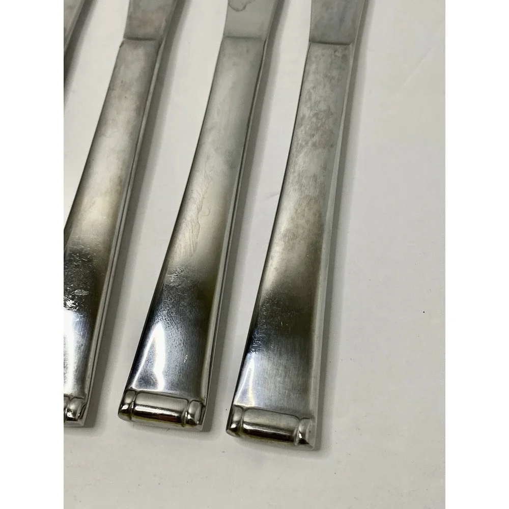 Reed & Barton Gatehouse Stainless Steak Knives Replacements Lot Of 4